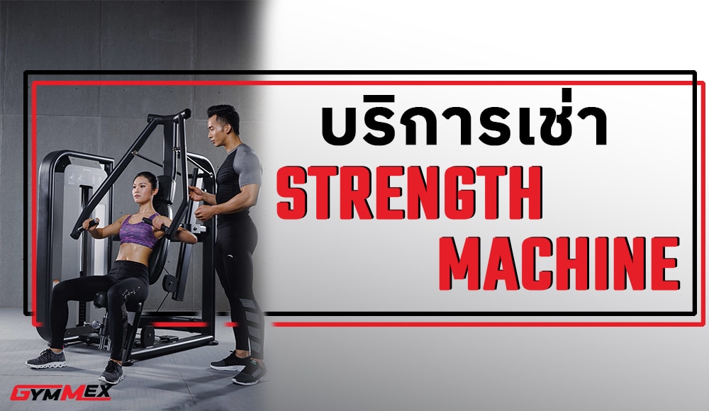 Gymmex ให้เช่าเครื่องออกกำลังกาย เกรดฟิตเนส ให้เช่าStrength Series